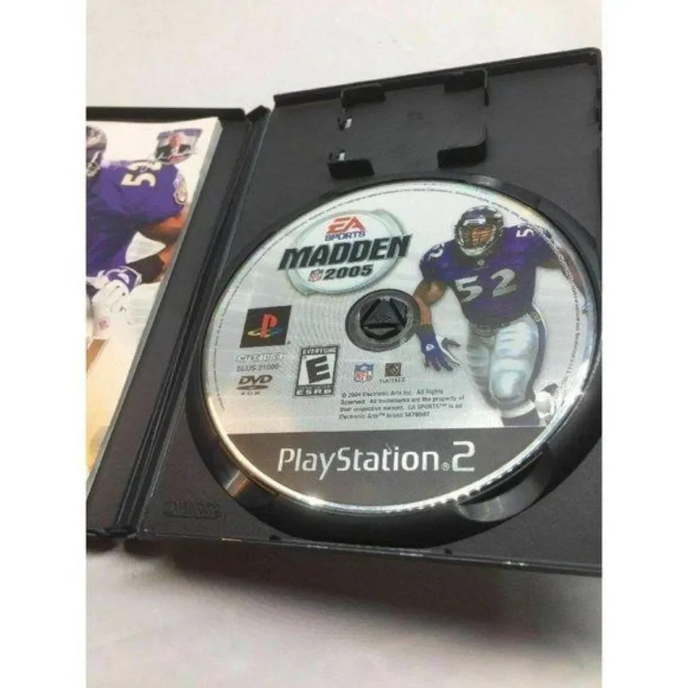 Madden NFL 2005 (Sony PlayStation‎ 2, 2004) football ps2 game sports #135547